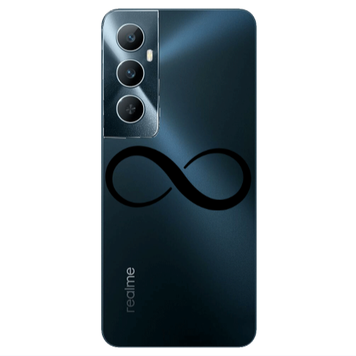 Realme C65 Infinity Transparent Silicone TPU Θήκη