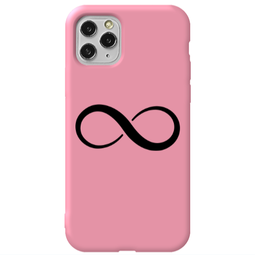 Apple iPhone 11 Pro Infinity Pink Colored Silicone TPU Θήκη