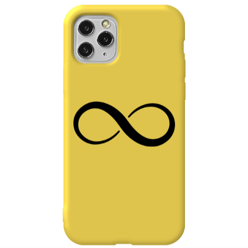Apple iPhone 11 Pro Infinity Yellow Colored Silicone TPU Θήκη