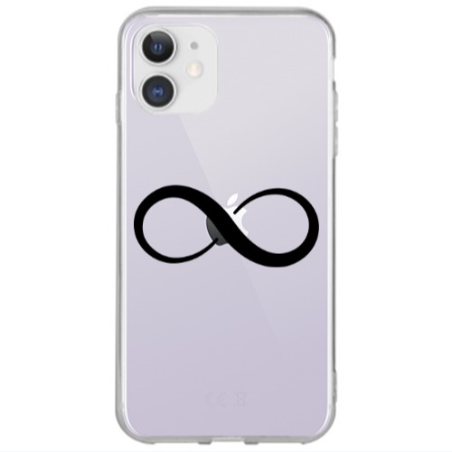 Apple iPhone 12 Infinity Transparent Silicone TPU Θήκη