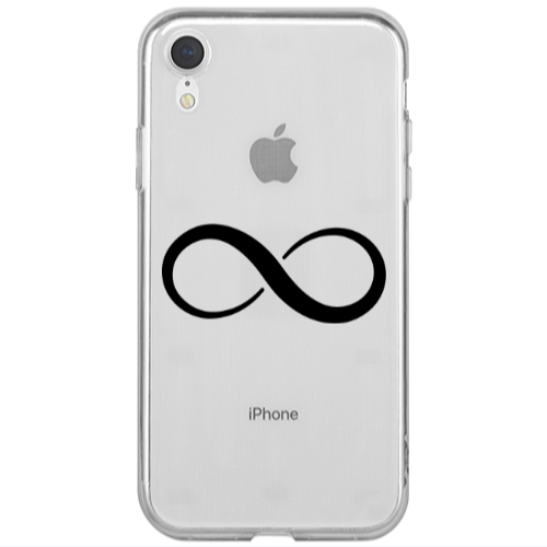 Apple iPhone Xr Infinity Transparent Silicone TPU Θήκη