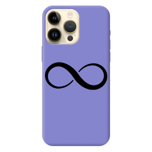Apple iPhone 13 Pro Max Infinity Purple Colored Silicone TPU Θήκη