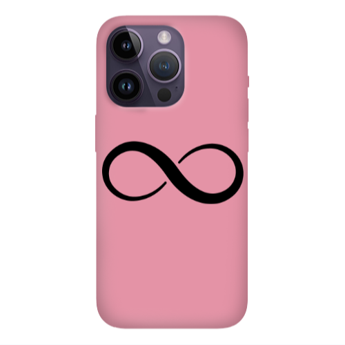 Apple iPhone 14 Pro Max Infinity Pink Colored Silicone TPU Θήκη