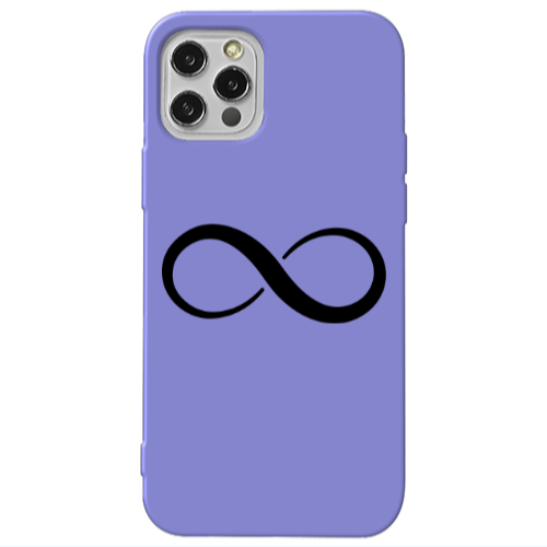 Apple iPhone 13 Pro Infinity Purple Colored Silicone TPU Θήκη
