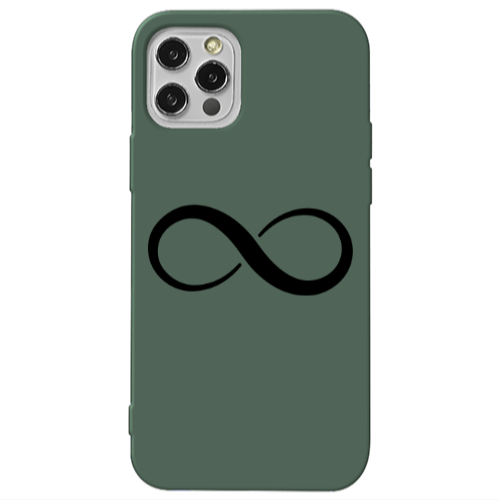 Apple iPhone 13 Pro Infinity Dark Green Colored Silicone TPU Θήκη