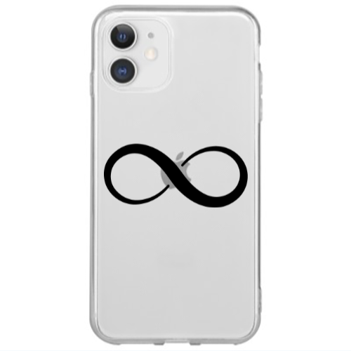 Apple iPhone 12 Mini Infinity Transparent Silicone TPU Θήκη