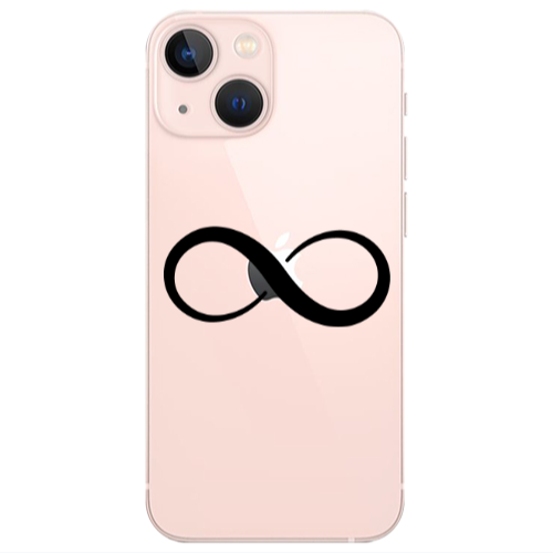Apple iPhone 13 Mini Infinity Transparent Silicone TPU Θήκη