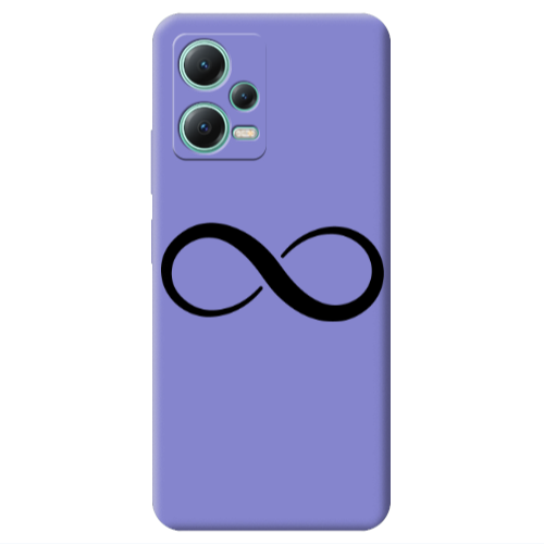 Xiaomi Redmi Note 12 Pro 5G Infinity Purple Colored Silicone TPU Θήκη