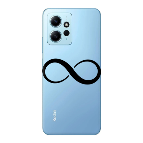 Xiaomi Redmi Note 12 4G Infinity Transparent Silicone TPU Θήκη