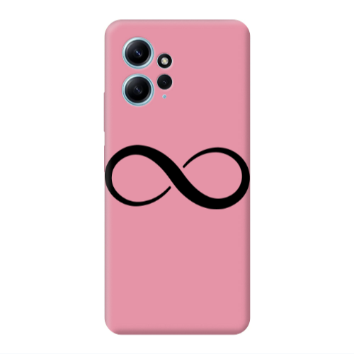 Xiaomi Redmi Note 12 4G Infinity Pink Colored Silicone TPU Θήκη