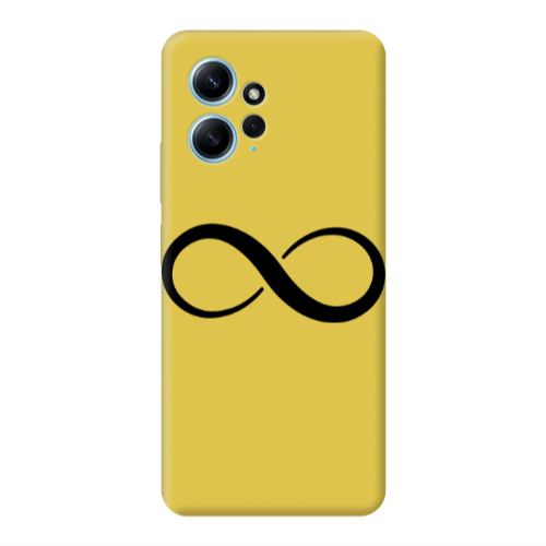 Xiaomi Redmi Note 12 4G Infinity Yellow Colored Silicone TPU Θήκη