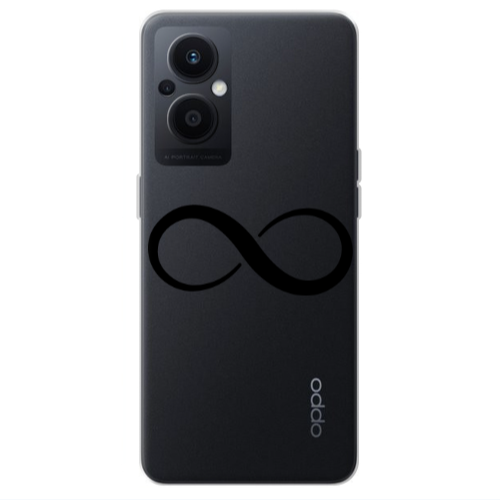 Oppo Reno 7 Lite Infinity Transparent Silicone TPU Θήκη