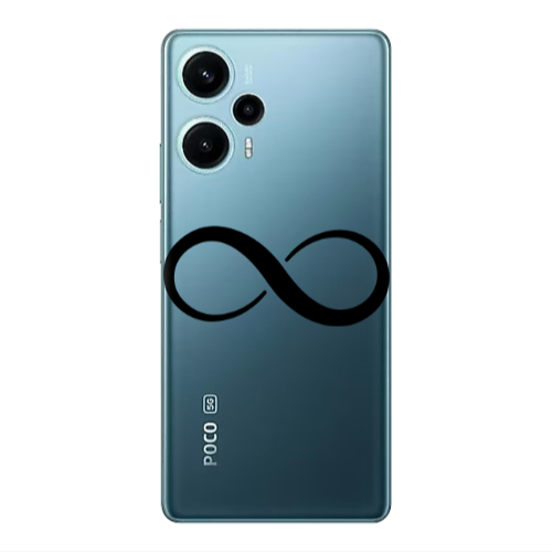 Xiaomi Poco F5 Infinity Transparent Silicone TPU Θήκη