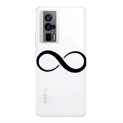 Xiaomi Poco F5 Pro Infinity Transparent Silicone TPU Θήκη