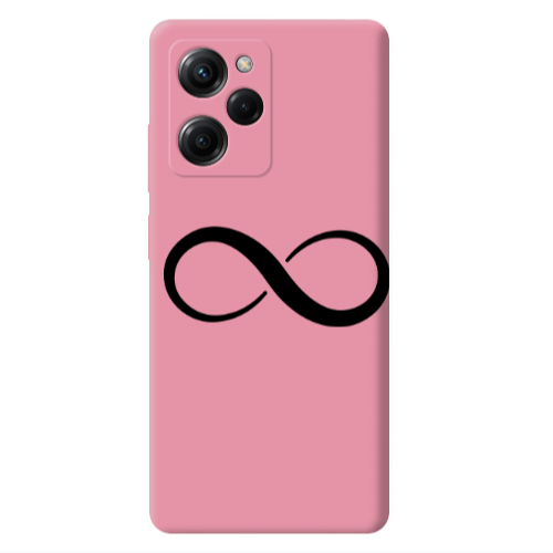 Xiaomi Poco X5 Pro Infinity Pink Colored Silicone TPU Θήκη