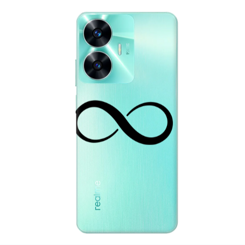 Realme C55 Infinity Transparent Silicone TPU Θήκη