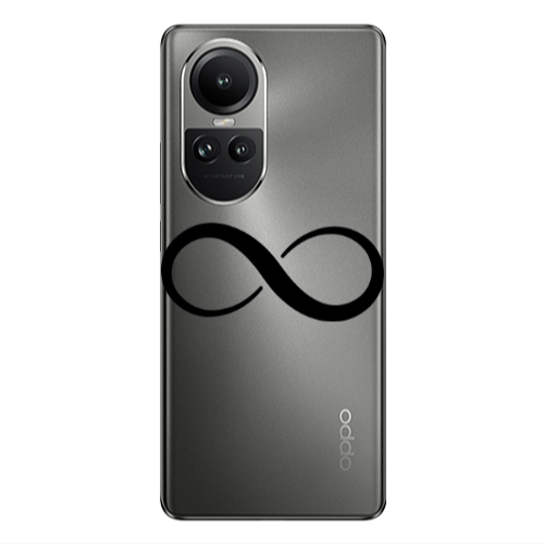 Oppo Reno10 5G Infinity Transparent Silicone TPU Θήκη