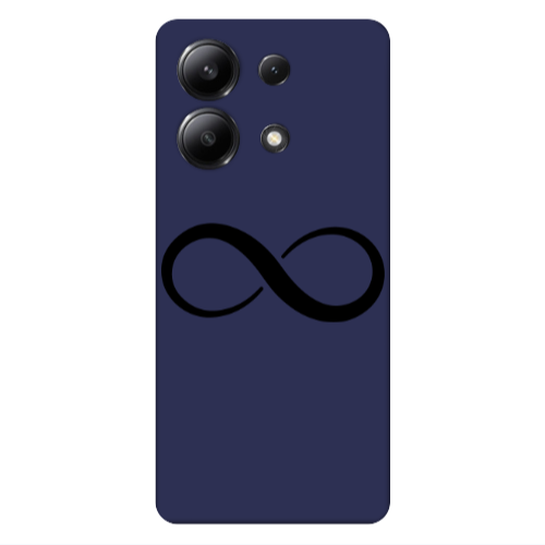 Xiaomi Redmi Note 13 4G Infinity Dark blue Colored Silicone TPU Θήκη