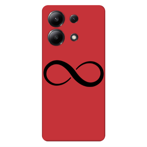 Xiaomi Redmi Note 13 4G Infinity Red Colored Silicone TPU Θήκη