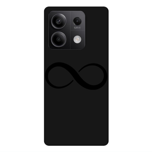 Xiaomi Redmi Note 13Pro 5G Infinity Black Colored Silicone TPU Θήκη