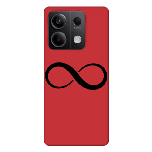 Xiaomi Redmi Note 13Pro 5G Infinity Red Colored Silicone TPU Θήκη