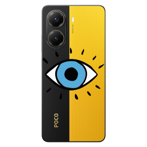 Xiaomi Poco X7 Pro Shining Eye Transparent Silicone TPU Θήκη