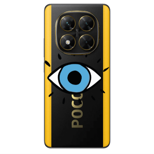 Xiaomi Poco X7 Shining Eye Transparent Silicone TPU Θήκη