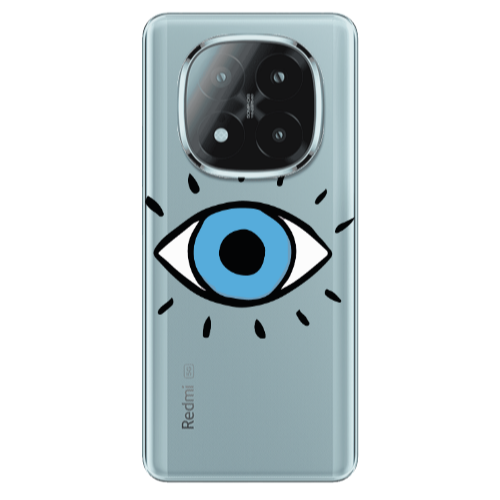 Xiaomi Redmi Note 14 Pro + 5g Shining Eye Transparent Silicone TPU Θήκη