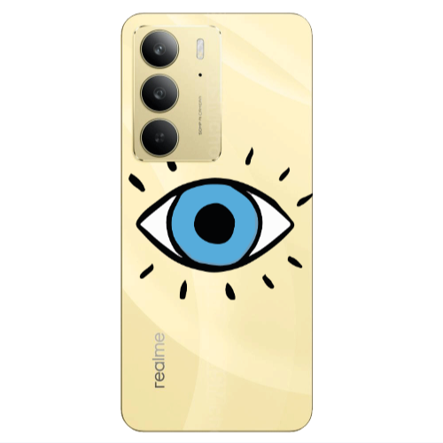 Realme C 75 Shining Eye Transparent Silicone TPU Θήκη