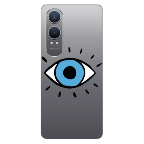 Oneplus Nord Ce 4 lite Shining Eye Transparent Silicone TPU Θήκη