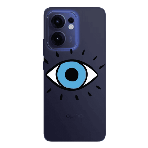 Oppo Reno 13 F Shining Eye Transparent Silicone TPU Θήκη
