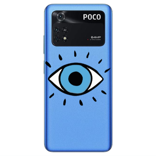 Xiaomi Poco M4 Pro 4G Shining Eye Transparent Silicone TPU Θήκη