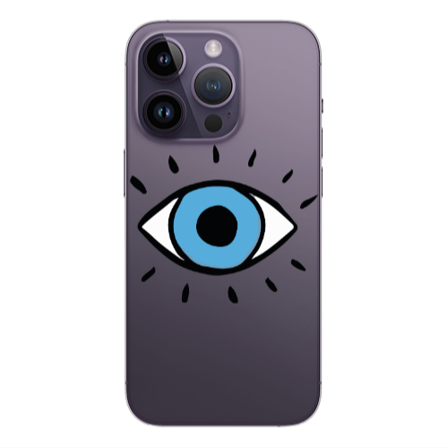 Apple iPhone 14 Pro  Shining Eye Transparent Silicone TPU Θήκη