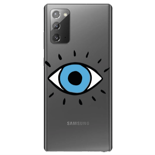 Samsung Note 20 Shining Eye Transparent Silicone TPU Θήκη