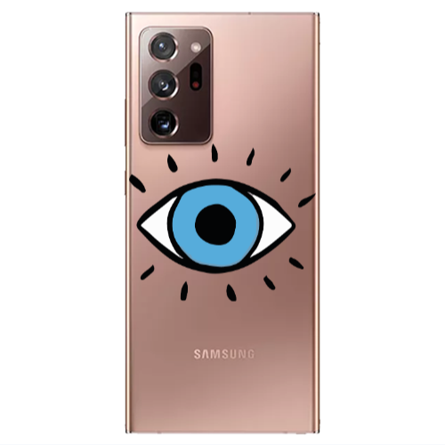 Samsung Note 20 Ultra Shining Eye Transparent Silicone TPU Θήκη
