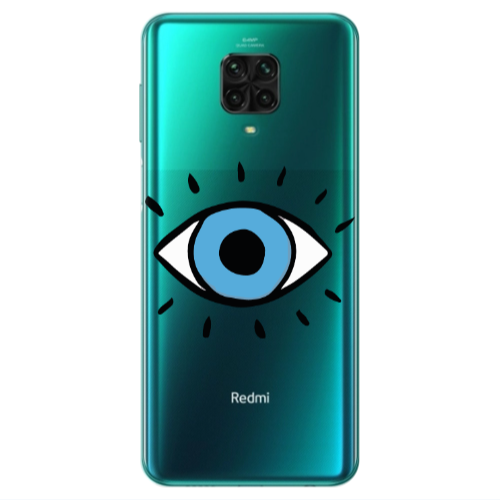 Xiaomi Redmi Note 9S Shining Eye Transparent Silicone TPU Θήκη