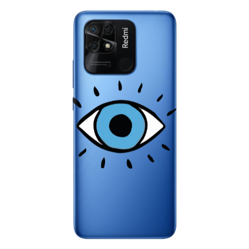 Xiaomi Poco C40 Shining Eye Transparent Silicone TPU Θήκη