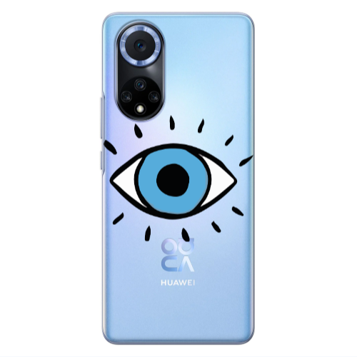 Huawei Nova 9 Shining Eye Transparent Silicone TPU Θήκη