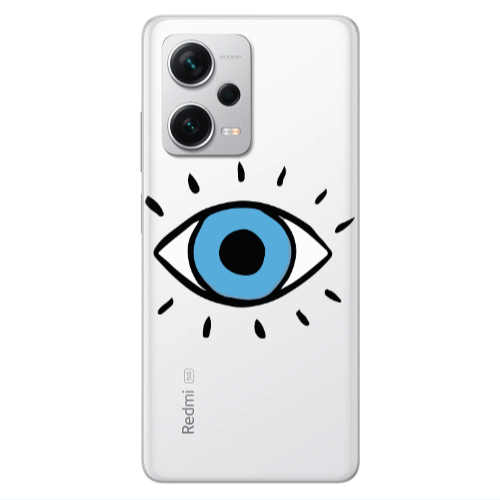 Xiaomi Redmi Note 12 5G Shining Eye Transparent Silicone TPU Θήκη
