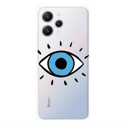 Xiaomi Redmi 12 Shining Eye Transparent Silicone TPU Θήκη