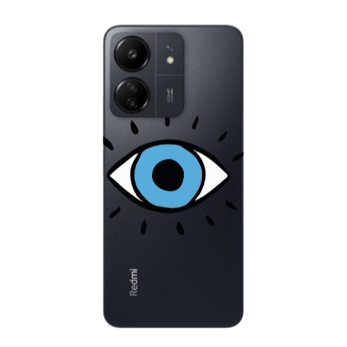 Xiaomi Redmi 13C Shining Eye Transparent Silicone TPU Θήκη
