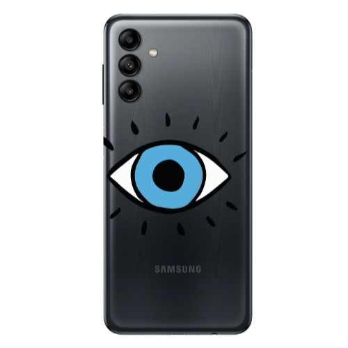 Samsung A13 5G Shining Eye Transparent Silicone TPU Θήκη