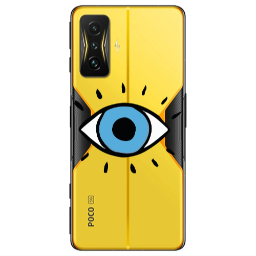 Xiaomi Poco F4 Gt Shining Eye Transparent Silicone TPU Θήκη