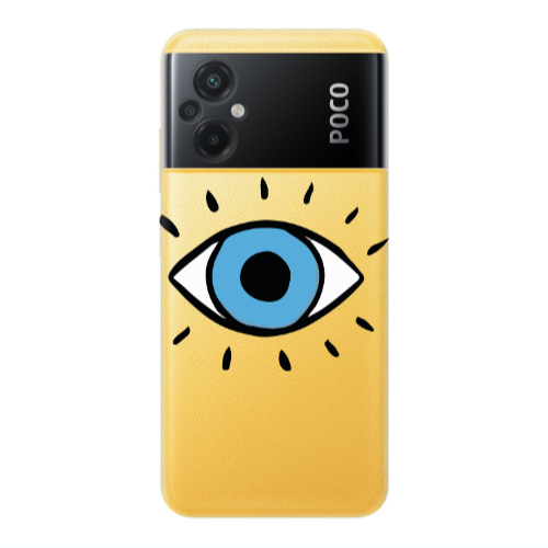 Xiaomi Poco M5 Shining Eye Transparent Silicone TPU Θήκη