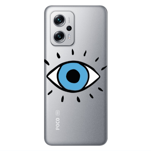 Xiaomi Poco X4 GT Shining Eye Transparent Silicone TPU Θήκη