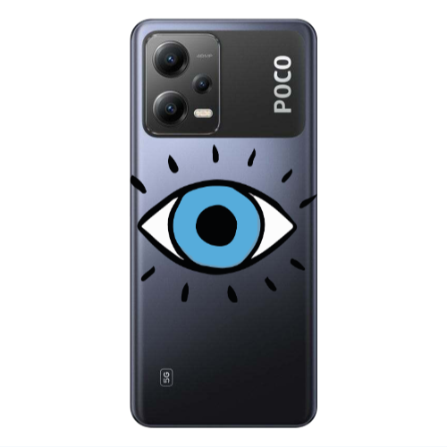 Xiaomi Poco X5 Shining Eye Transparent Silicone TPU Θήκη