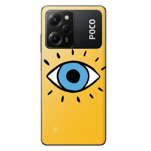 Xiaomi Poco X5 Pro Shining Eye Transparent Silicone TPU Θήκη