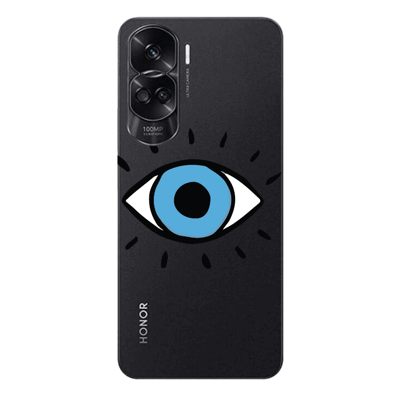Honor 90 Lite 5G Shining Eye Transparent Silicone TPU Θήκη