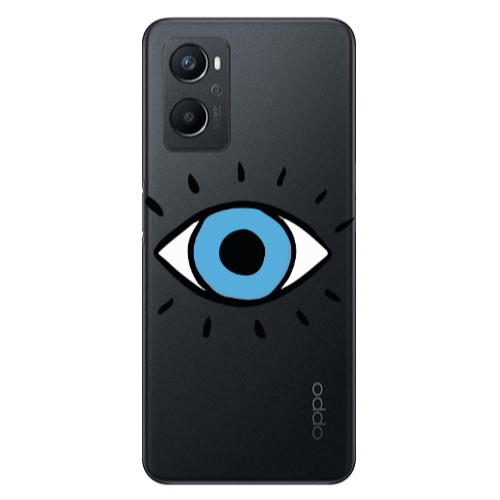 Oppo A 96 Shining Eye Transparent Silicone TPU Θήκη