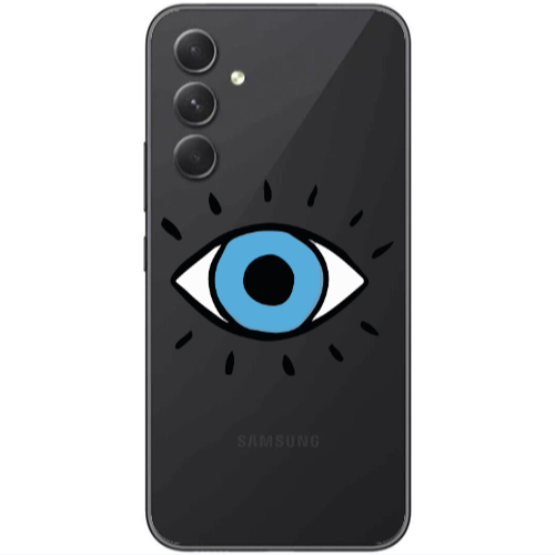 Samsung Galaxy A25 Shining Eye Transparent Silicone TPU Θήκη